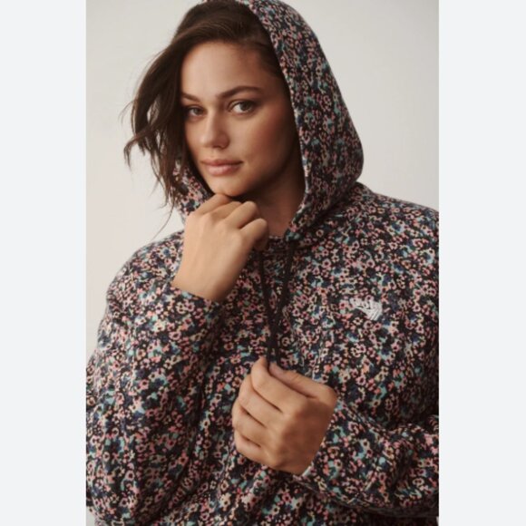 Brand New Gola x Anthropologie Floral Print Hooded Sweatshirt - Picture 8 of 13